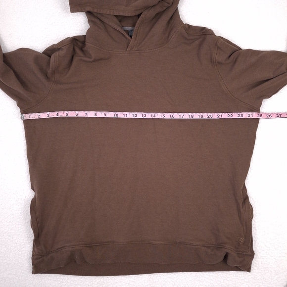 Free Fly bamboo viscose hoodie pockets outdoor cozy soft brushed interior brown - Picture 3 of 10